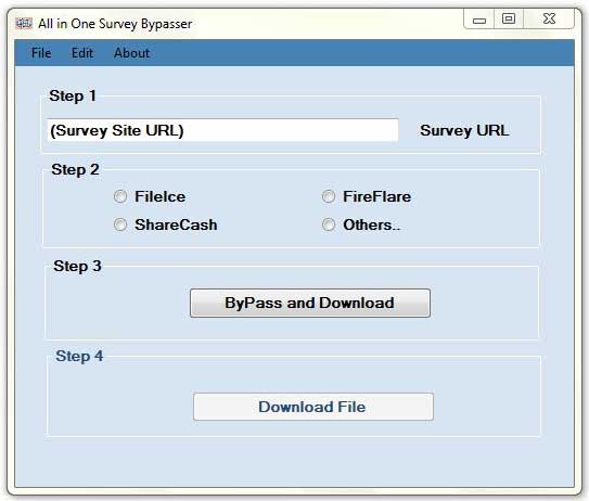 All in One Survey Bypass Tool