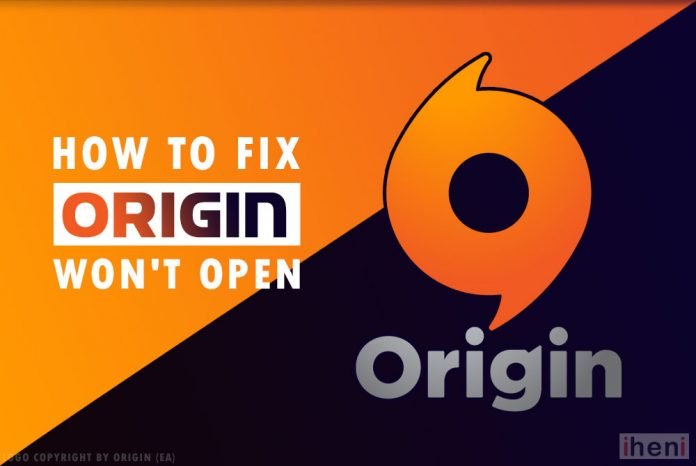 origin won't open