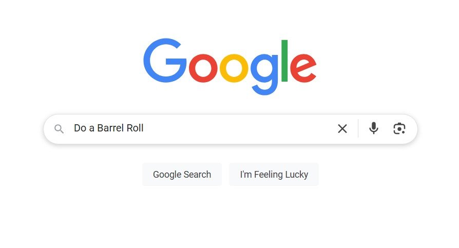 Do A Barrel Roll - Google